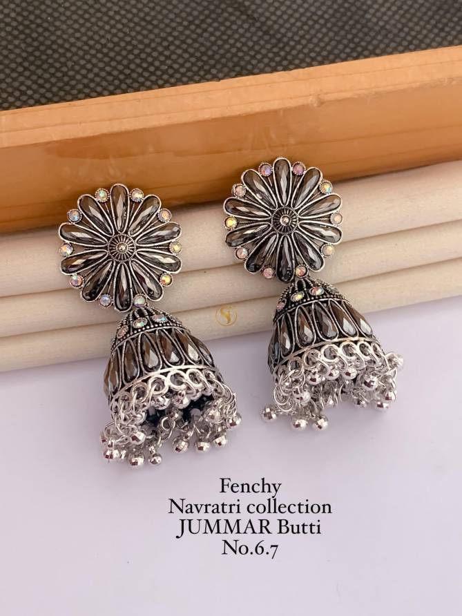 3 Fancy Designer Special Navratri Earrings Wholesale Online
